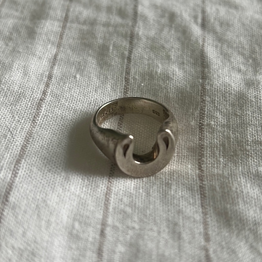 Wolf Circus Horseshoe Ring